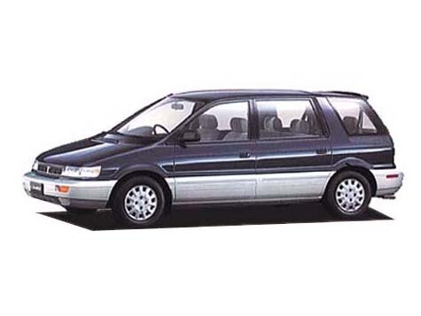 Mitsubishi Chariot (N33W, N34W, N43W, N44W, N38W, N48W) 2 поколение, минивэн (05.1991 - 08.1994)